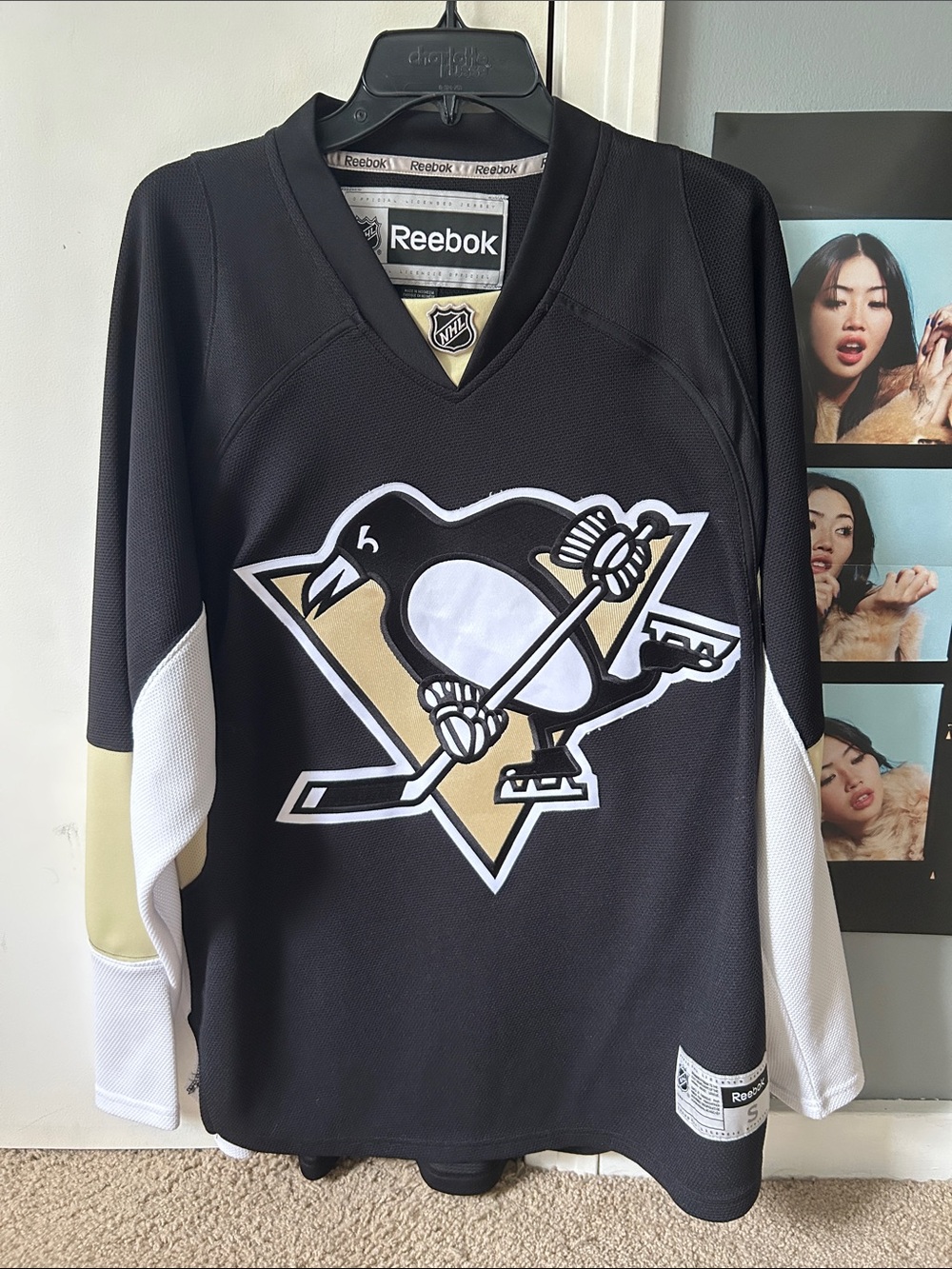 Reebok Premier NHL Pittsburgh Penguins Hockey Jersey